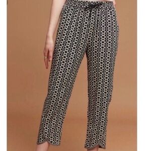 Anthropologie Hei Hei Geo Print Soft Pants